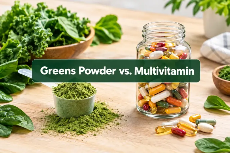 Greens Powder vs. Multivitamin: Which Should You Choose?