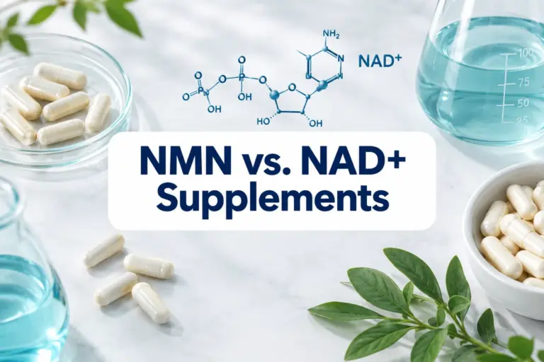 NMN vs. NAD+ Supplements: Benefits, Evidence and Safety