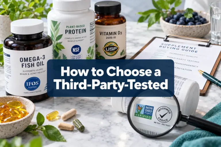 How to Choose a Third-Party-Tested Supplement: A Consumer Checklist